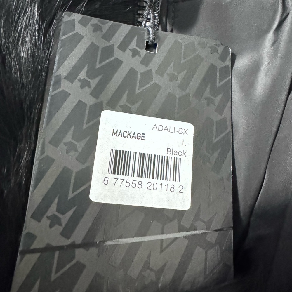 MACKAGE ADALI-BX BLACK L - BRAND NEW LADIES DOWN COAT - Picture 5 of 6